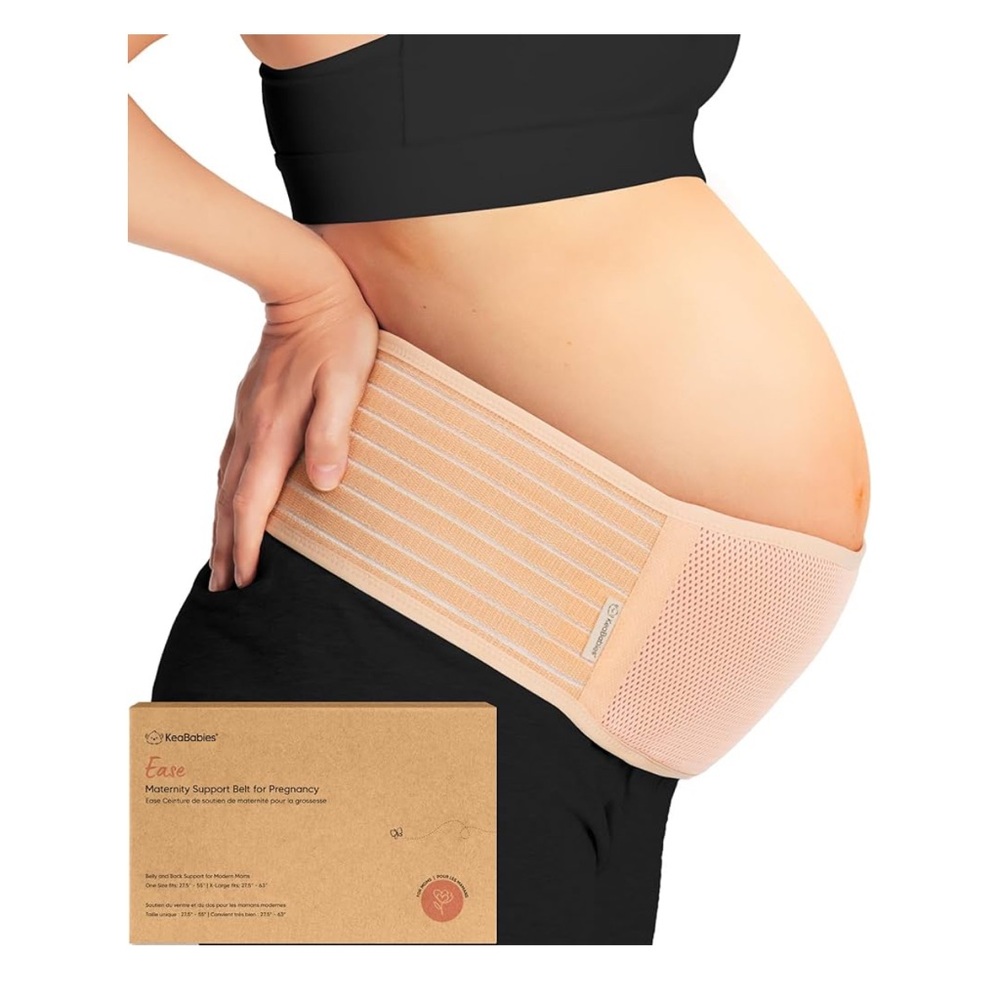 KeaBabies belly support band for pregnancy, maternity